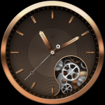 Golden Beauty Android Wear Watch Face