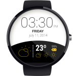 Weather Android Wear Watch Face