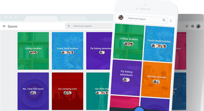 Spaces Is Group Sharing App From Google